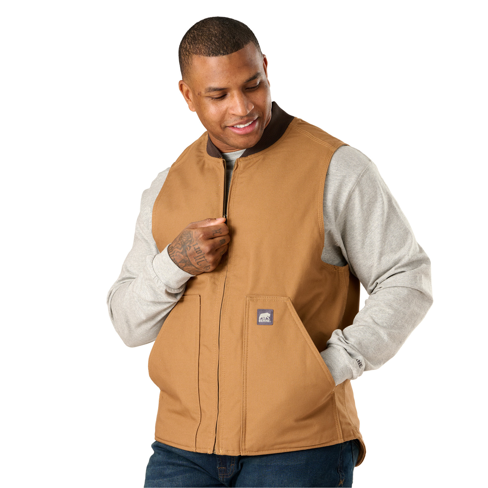 Berne Apparel Workmans Duck Vest